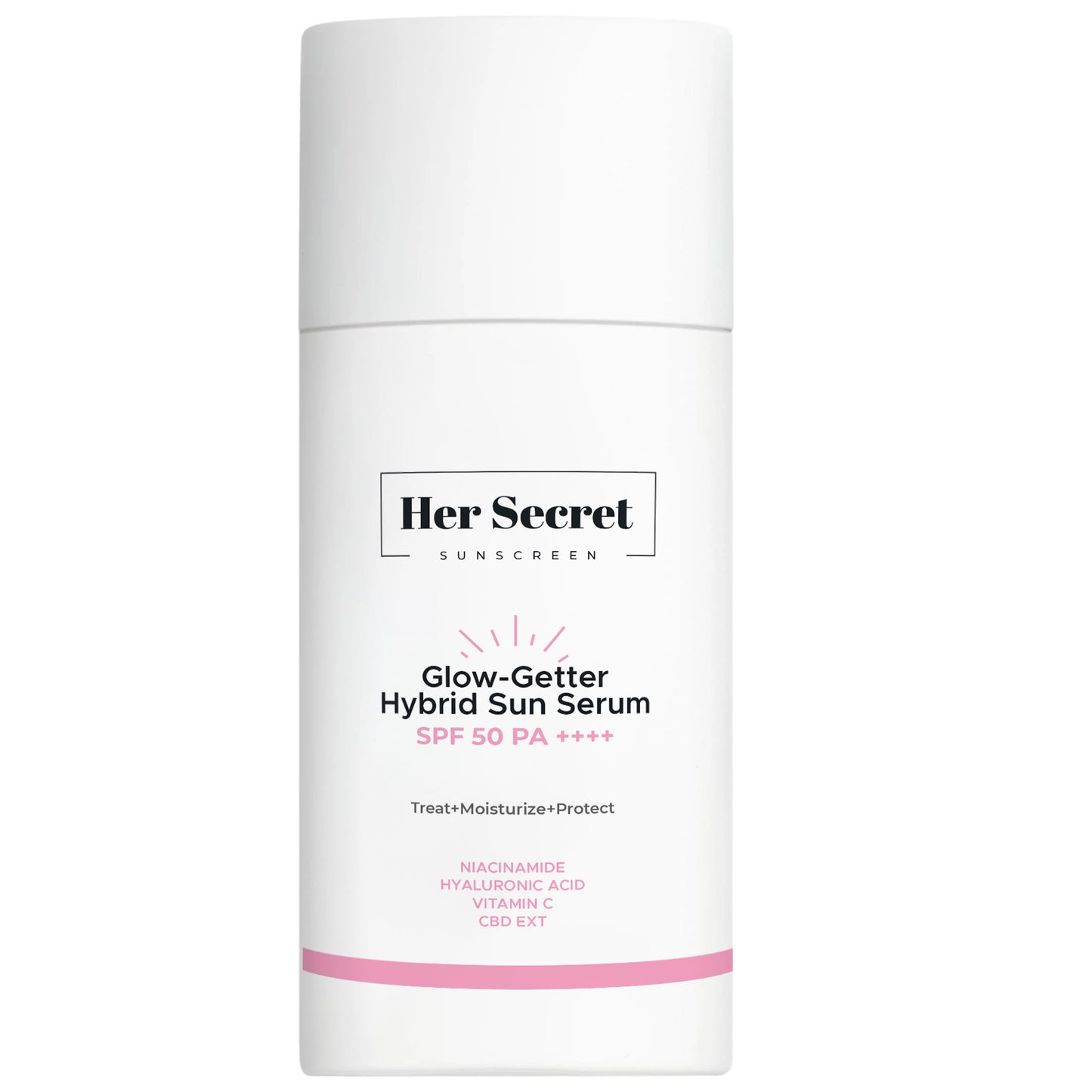 Glow Getter SPF 50- 3 in 1 Moisturizer, Serum & Sunscreen